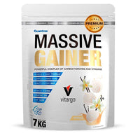 Massive Gainer bote de 7kg de la marca Quamtrax dentro de ganadores de peso con proteína