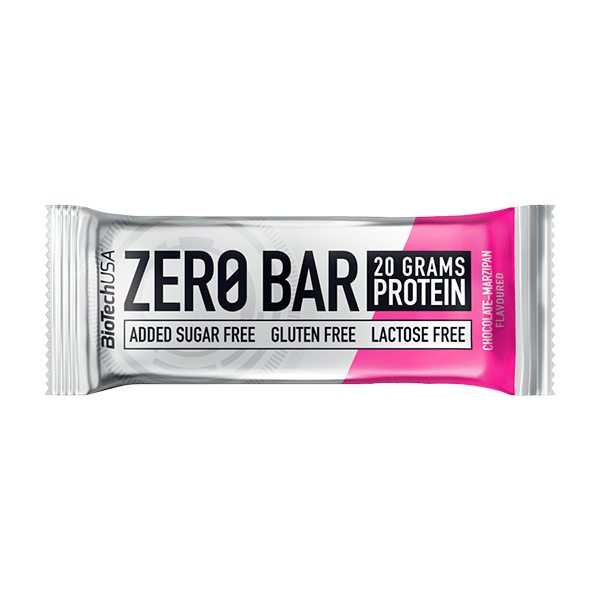 Barrita Zero Bar envase de 50g de la marca Biotech USA (Barritas de Proteinas)