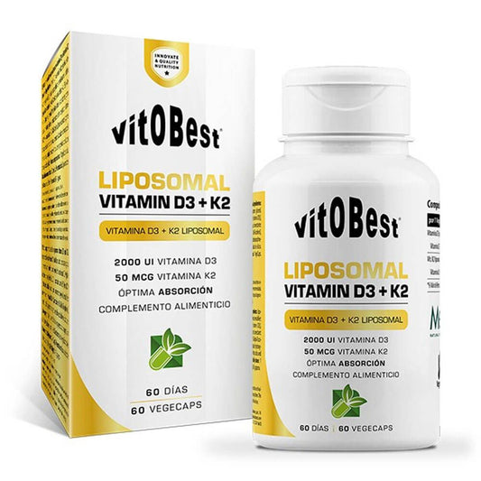 Vitobest Vitamine Liposomale D3 + K2 de la marque VitoBest dans la collection Vitamine D