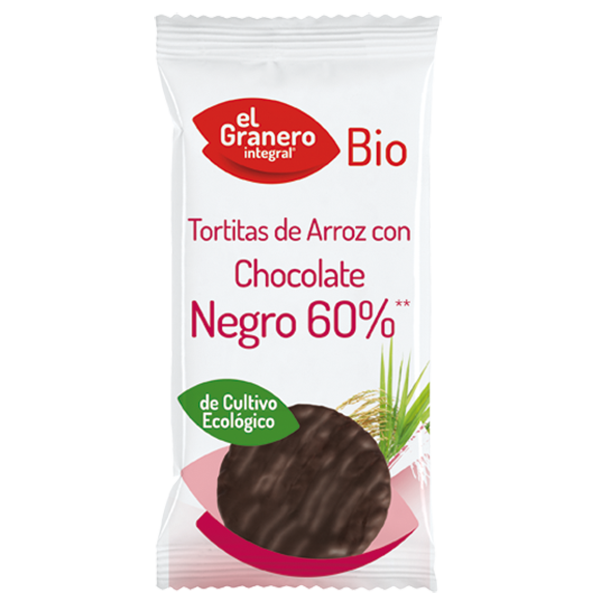 Galettes de riz au chocolat noir d'El Granero Integral - El Granero Integral 0