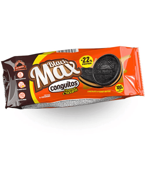 Biscuits à la crème d'arachide BlackMax Conguitos® de Max Protein - Max Protein 0