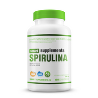 Espirulina 500mg de 180 cápsulas vegetales del fabricante Smart Supplements