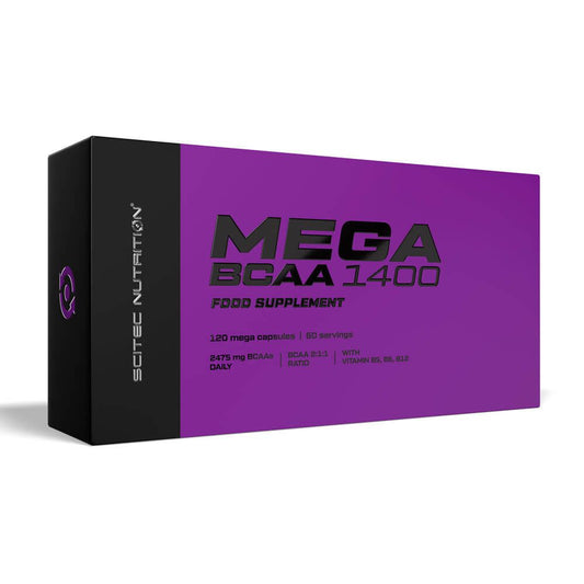 Mega BCAA 1400 de Scitec Nutrition de la marque Scitec Nutrition dans la collection BCAA à chaîne ramifiée