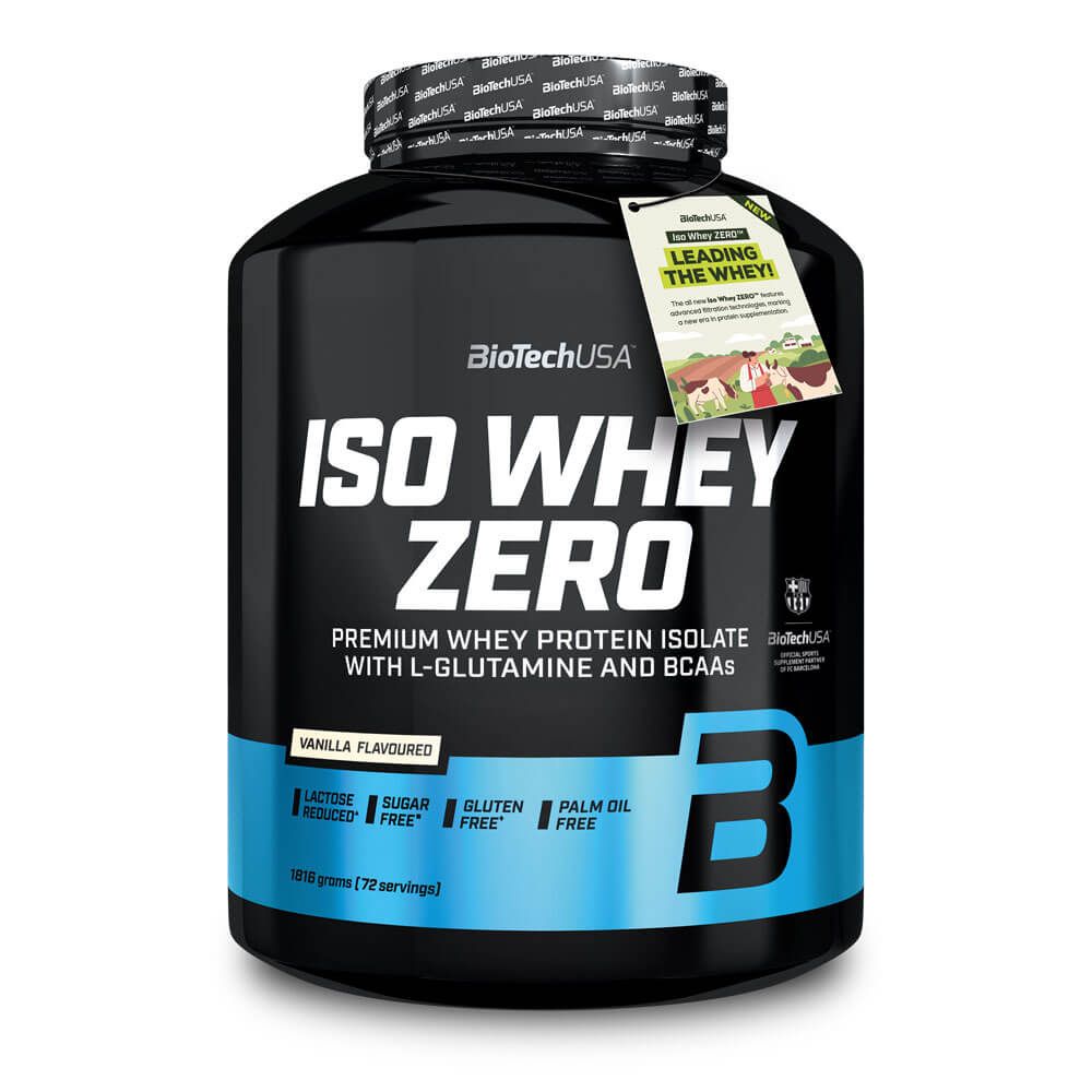 Iso Whey Zero de 1816g de Biotech USA de la sección proteína de aislado de suero isolate