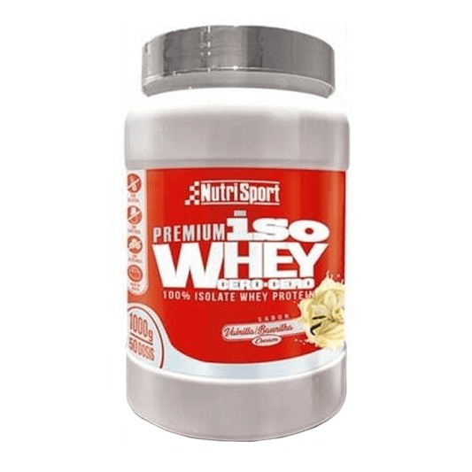 Nutrisport Iso Whey Zero Zero de la marque Nutrisport dans la collection Isolat de protéines de lactosérum