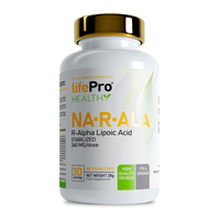 Na-R-ALA en 60 cápsulas veganas en la categoría antioxidantes del fabricante LifePRO