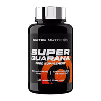 Super Guaraná presentación de 100 tabletas complemento alimenticio de otros quemadores de la marca Scitec Nutrition