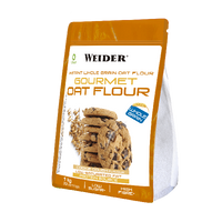 Harina de Avena Gourmet envase de 1kg de la marca Weider (Harina de Avena Dulce)