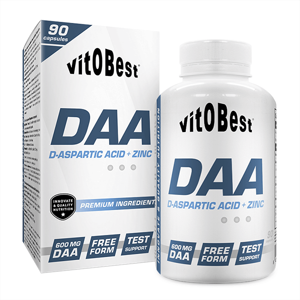 Acide aspartique DAA + Zinc de Vitobest - VitOBest 0