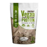 Vegan Protein presentación de 468g de Nutrisport suplemento de proteína vegetal y veganos