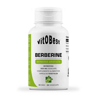 Berberina 500mg presentación de 90 cápsulas del fabricante VitoBest de la categoría sistema circulatorio