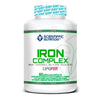 Iron Complex envase de 60 cápsulas en la sección de minerales del fabricante Scientiffic Nutrition