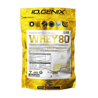 Whey 80 Profesional de 500g complemento alimenticio de proteina de suero whey de IO.Genix