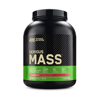 Serious Mass envase de 2,72 kg del fabricante Optimum Nutrition (Ganadores de Peso con proteína)