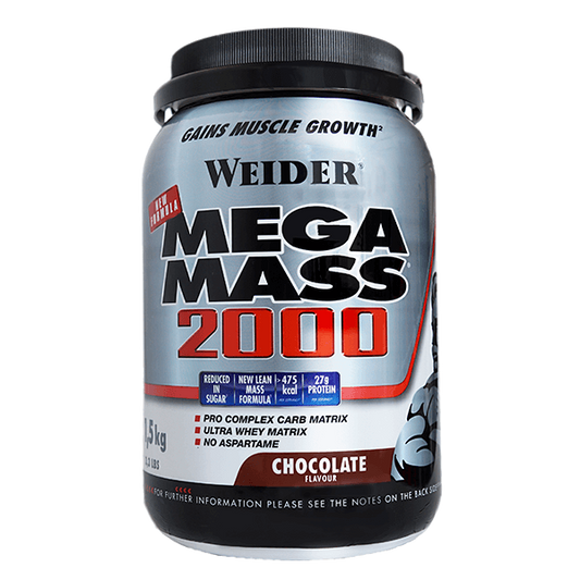 Weider Mega Mass 2000 de la marque Weider dans la collection Gain de poids avec protéines
