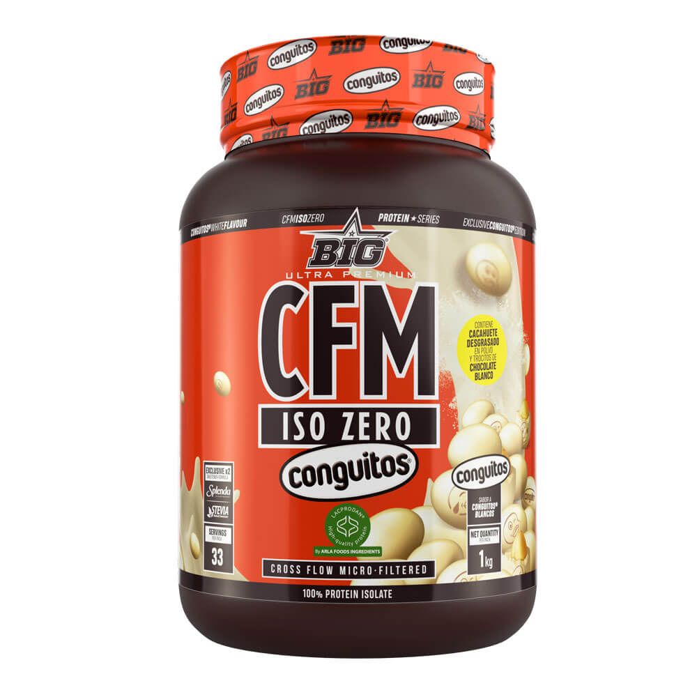 CFM ISO Zero EdiciÃ³n Limitada ConguitosÂ® bote de 1kg complemento alimenticio de proteÃ­na de aislado de suero isolate hecho por B