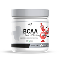 BCAA + L-Glutamina Kyowa® presentación de 500g suplemento de bcaa + glutamina de MM Supplements