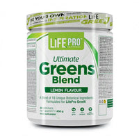 Ultimate Greens Blend en 450g - superfoods de la marca LifePRO