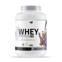 Whey Protein80 de 2 kg complemento alimenticio de proteina de suero whey hecho por MM Supplements