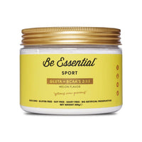 Gluta + BCAA 2:1:1 envase de 300g en la sección de bcaa + glutamina hecho por Be Essential