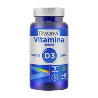 Vitamina D3 4000UI bote de 90 tabletas de la marca Drasanvi