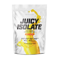 Juicy Isolate presentación de 500g hecho por Biotech USA en la sección de proteína de aislado de suero isolate