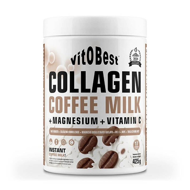 Café au collagène avec lait + magnésium + vitamine C de Vitobest - VitOBest 0
