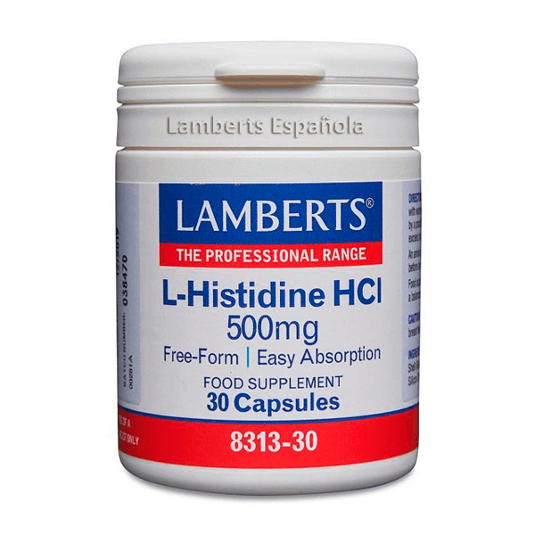 L-Histidine HCl 500 mg de Lamberts - Lamberts 0