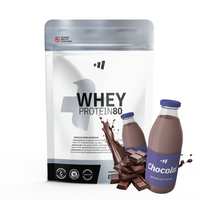 Whey Protein80 envase de 1kg del fabricante Masmusculo Supplements de la sección proteina de suero whey