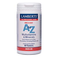 A-Z Multivitaminas y Minerales de 60 tabletas por Lamberts de la sección complejos multivitaminicos