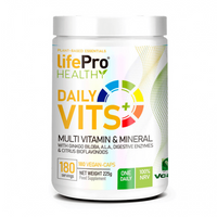 Daily Vits en 180 cápsulas veganas hecho por LifePRO de la sección complejos multivitaminicos