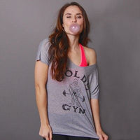 Top Chica Manga Corta de Gold's Gym