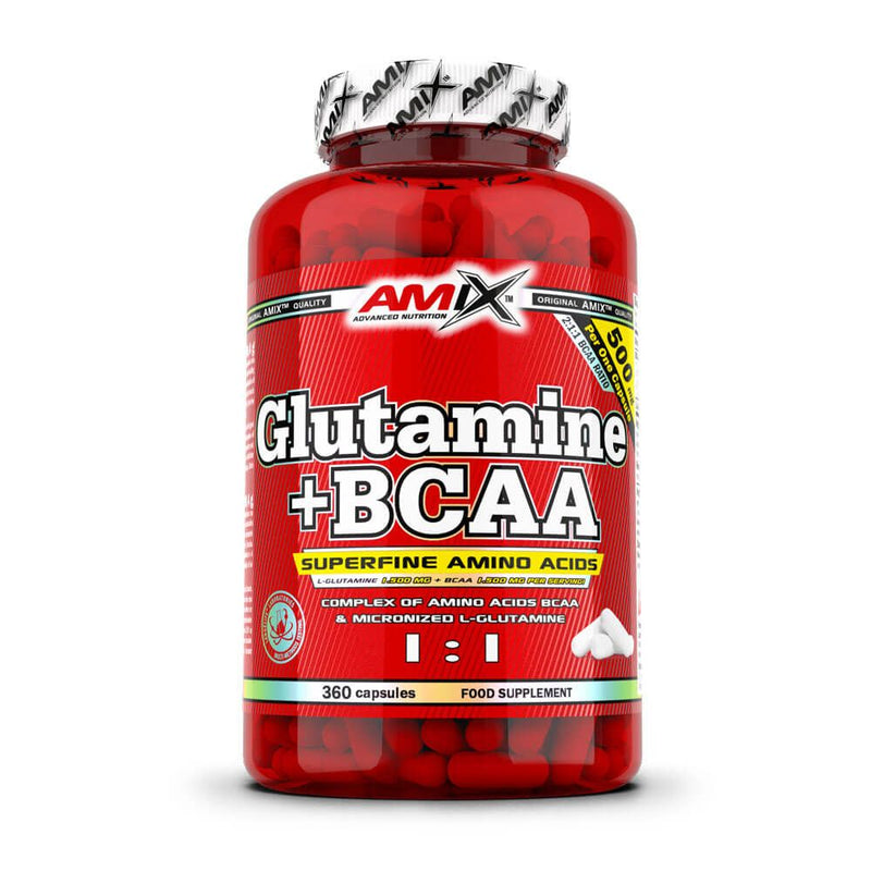 Glutamine + BCAA en capsules d'Amix Nutrition - Amix Nutrition 0