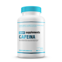 Cafeína 200mg envase de 90 cápsulas vegetales por Smart Supplements