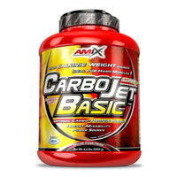 CarboJet Basic envase de 3kg de la marca Amix Nutrition complemento alimenticio de ganadores de peso con proteína
