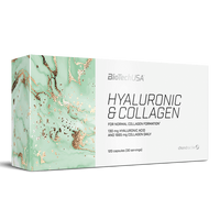Hialurónico y Colágeno envase de 120 cápsulas por Biotech USA