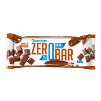 Barrita Zero QBar presentación de 60g complemento alimenticio de barritas de proteinas por Quamtrax