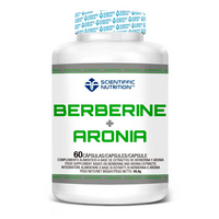 Berberina + Aronia en 60 cápsulas de la categoría diabetes hecho por Scientiffic Nutrition