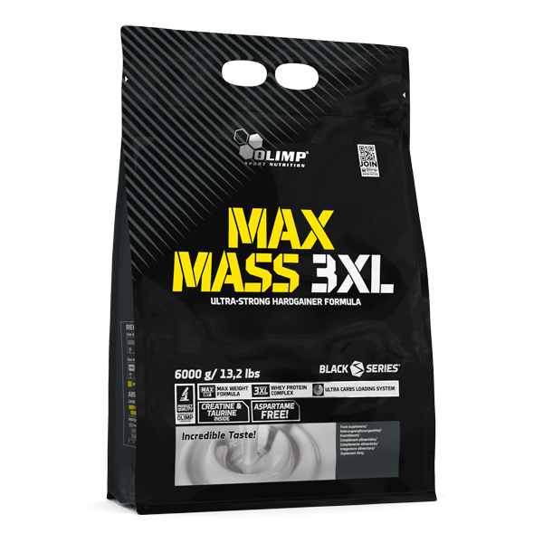 Max Mass 3XL presentación de 6kg hecho por Olimp Sport de la categoría ganadores de peso con proteína