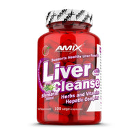 Liver Cleanse de 100 cápsulas hecho por Amix Nutrition complemento alimenticio de protectores hepáticos
