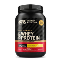 100% Whey Gold Standard presentación de  suplemento de proteina de suero whey por Optimum Nutrition