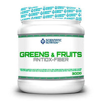 Greens & Fruits antiox Fiber en 300g de la marca Scientiffic Nutrition de la sección prebioticos