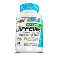Natural Cafeína bote de 60 cápsulas de Amix Performance de la sección energéticos