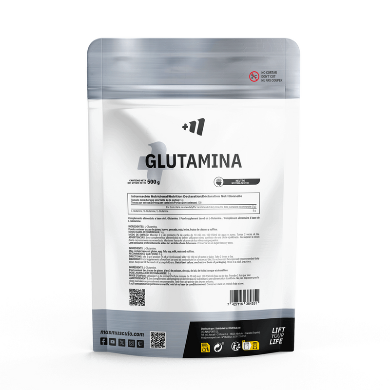 Glutamine de Masmusculo Supplements - Masmusculo Supplements 1