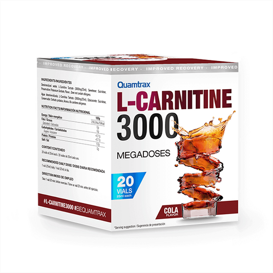 L-Carnitine 3000 en flacons Quamtrax de la marque Quamtrax dans la collection L-Carnitine
