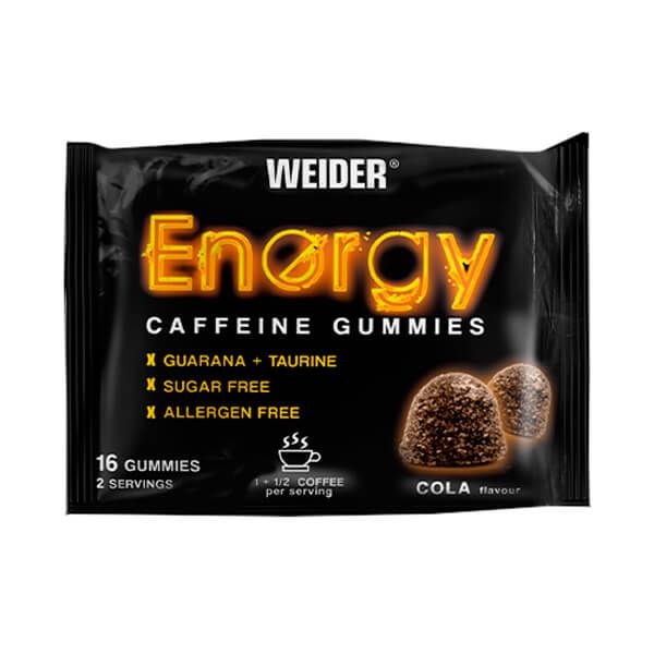 Gummies énergétiques à la caféine de Weider - Weider 0