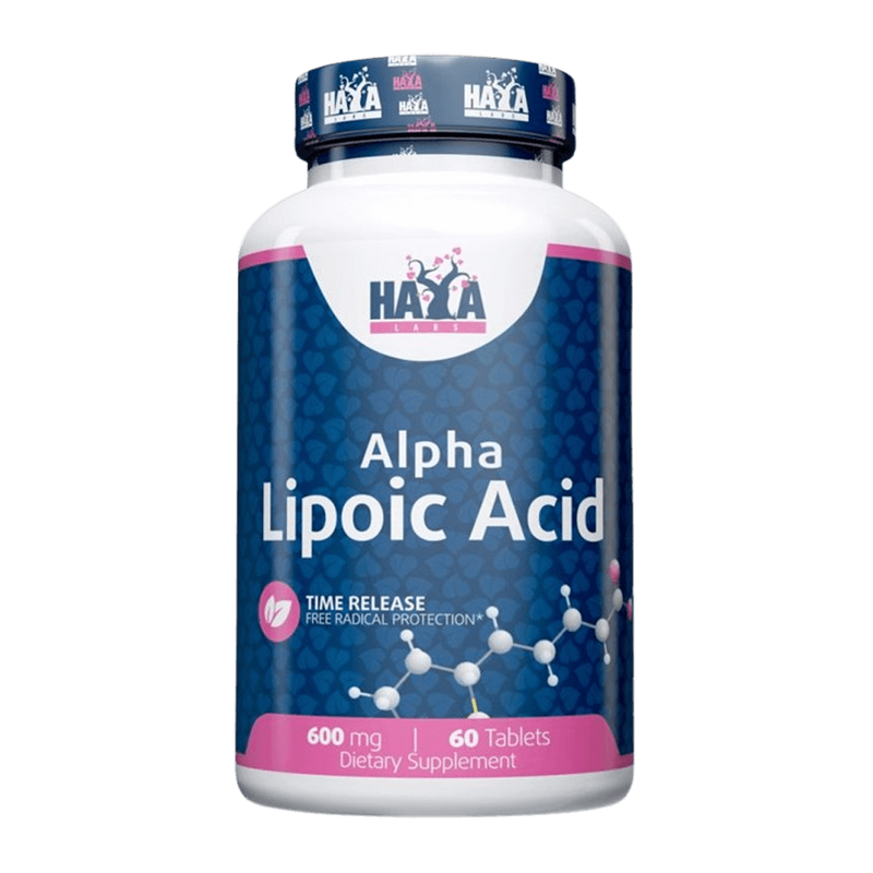 Acide alpha-lipoïque à libération prolongée 600 mg de Haya Labs - Haya Labs 0
