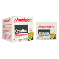 Creatina Monohidrato Creapure® bote de 20 sobres del fabricante Nutrisport