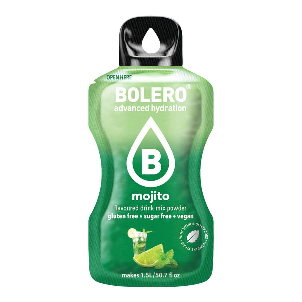 Bolero con Stevia en 9g suplemento de edulcorantes y saborizantes de la marca Bolero