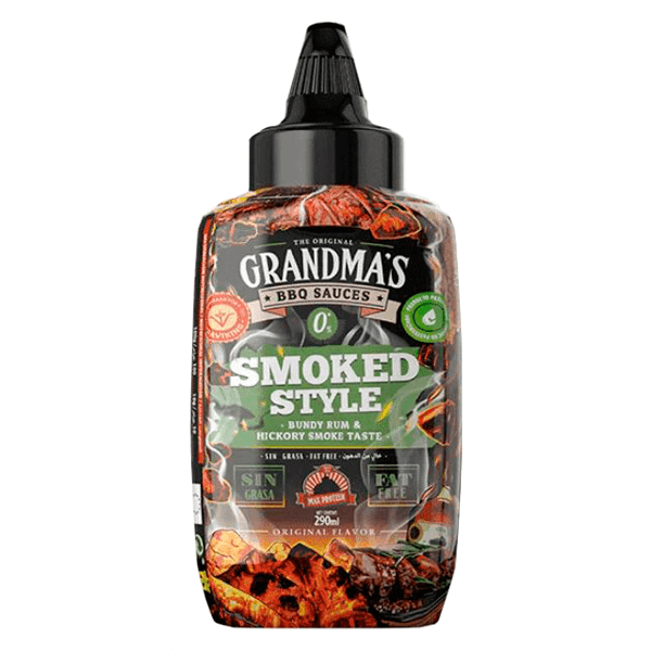 Salsa 0% Grandmas envase de 290ml por Max Protein suplemento de la sección salsas saladas sin calorias